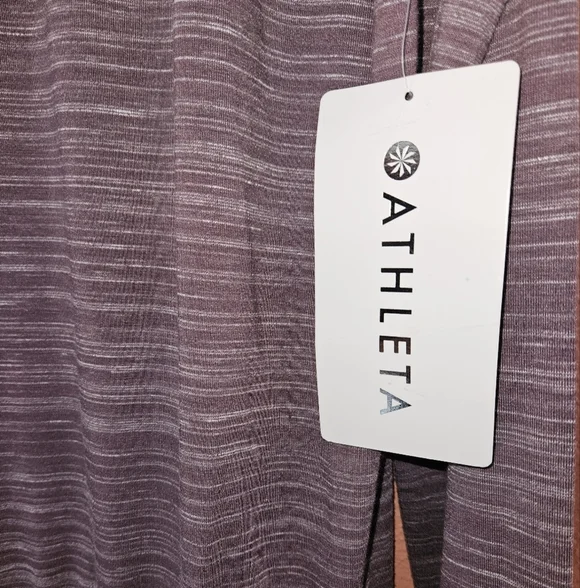 Athleta Avenue Dress, Oversized Size Medium, Purple, NWT - Picture 6 of 7